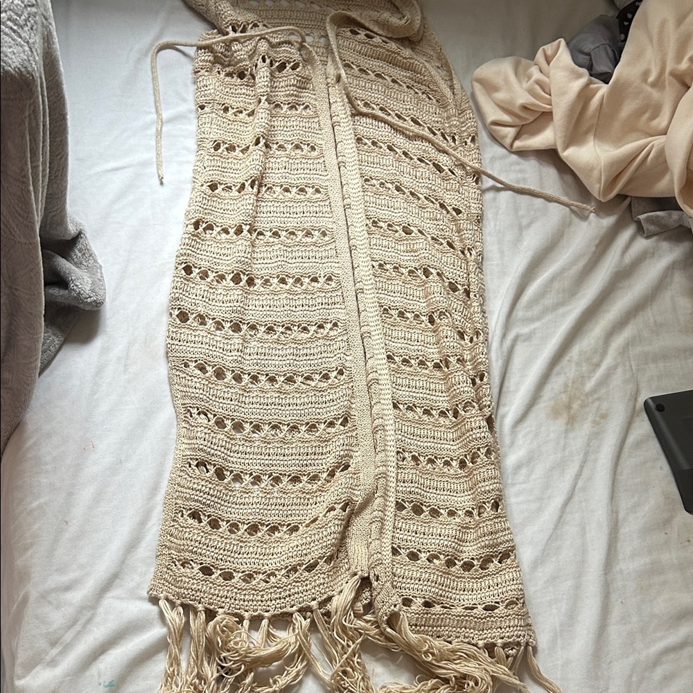 Crochet Fringe Cover-Up